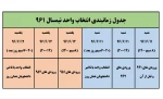 انتخاب واحد 961